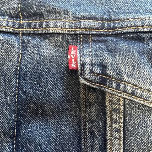 Levi’s Premium Big E Sherpa Trucker Jacket XXL Heavy Warm 16365‑0070 EXC Cond - Picture 7 of 16